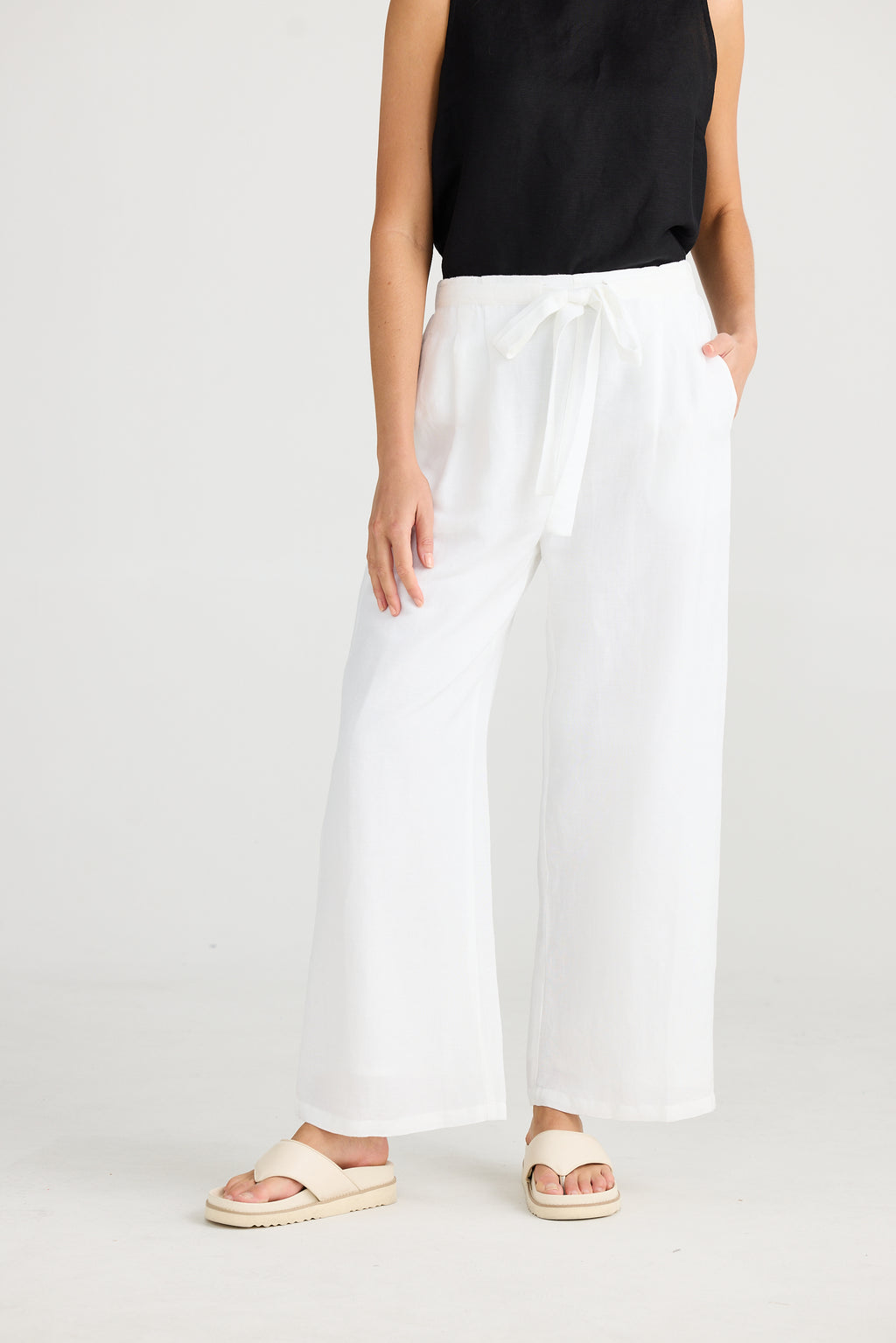 Dickens Pants White