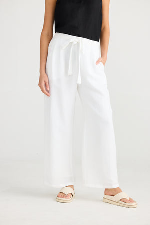 Dickens Pants White