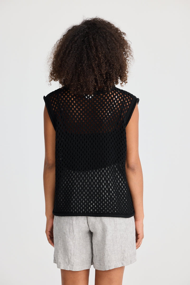 Angelo Vest Black