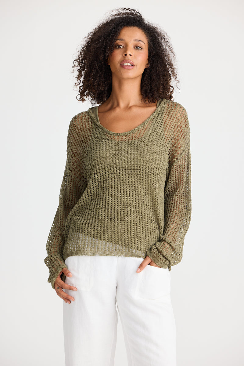 Pontif Knit Set Khaki