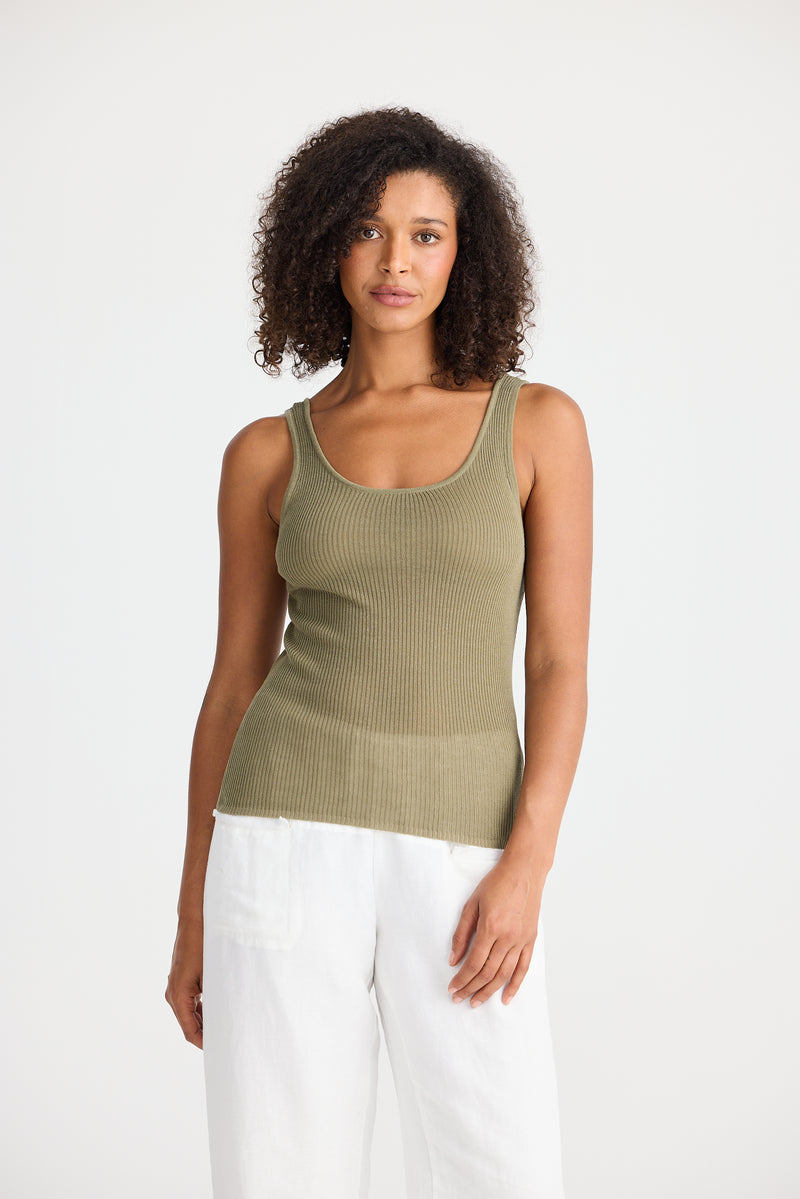Pontif Knit Set Khaki