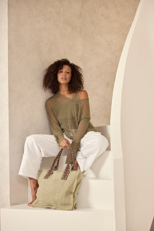 Pontif Knit Set Khaki