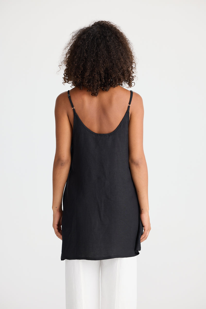 Shakti Singlet Black