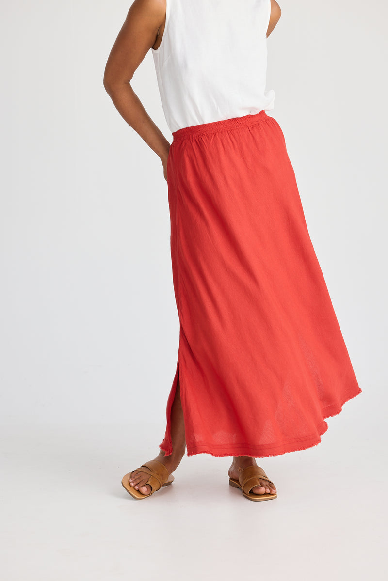 Sicily Skirt  Cherry