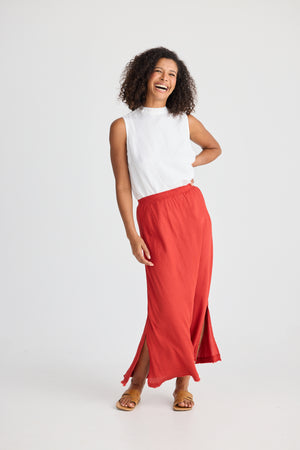 Sicily Skirt  Cherry