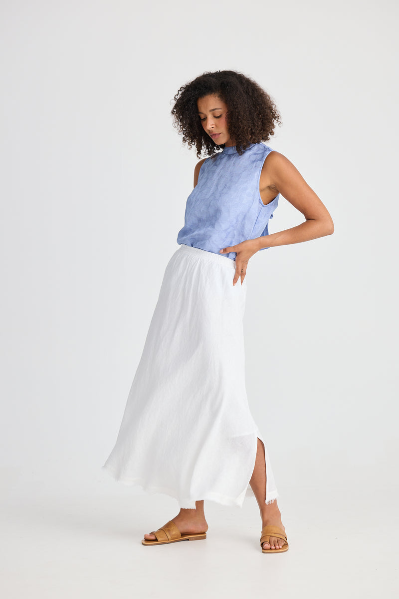 Sicily Skirt White