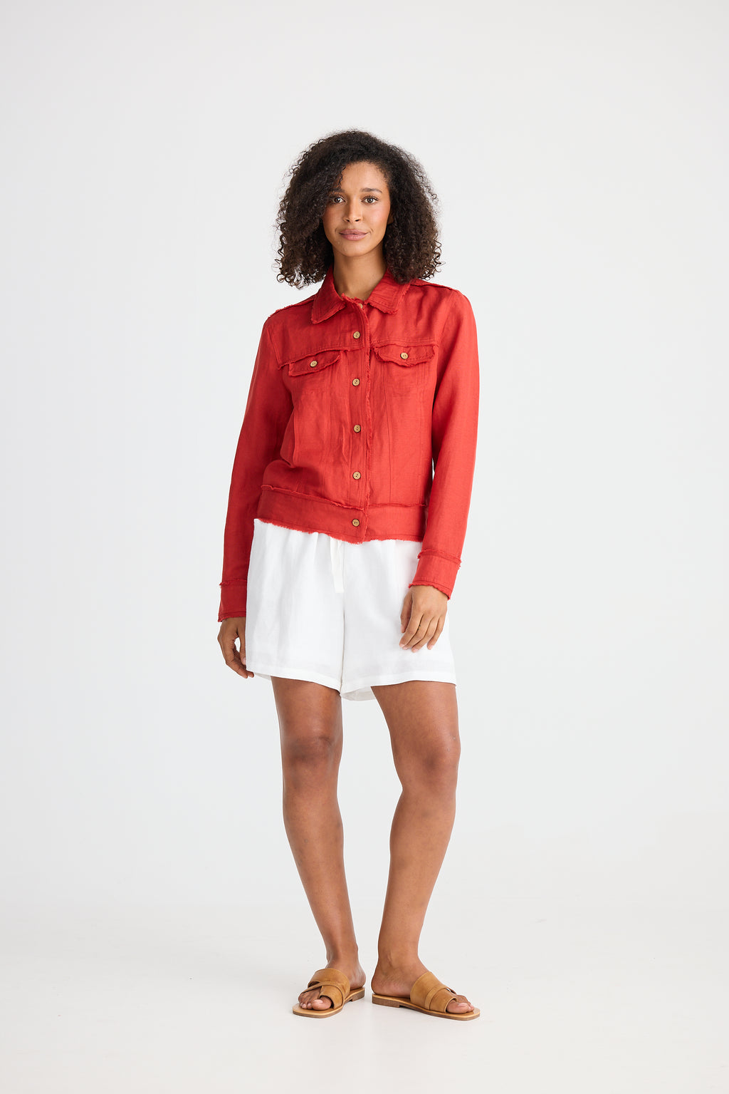 Monza Jacket Cherry