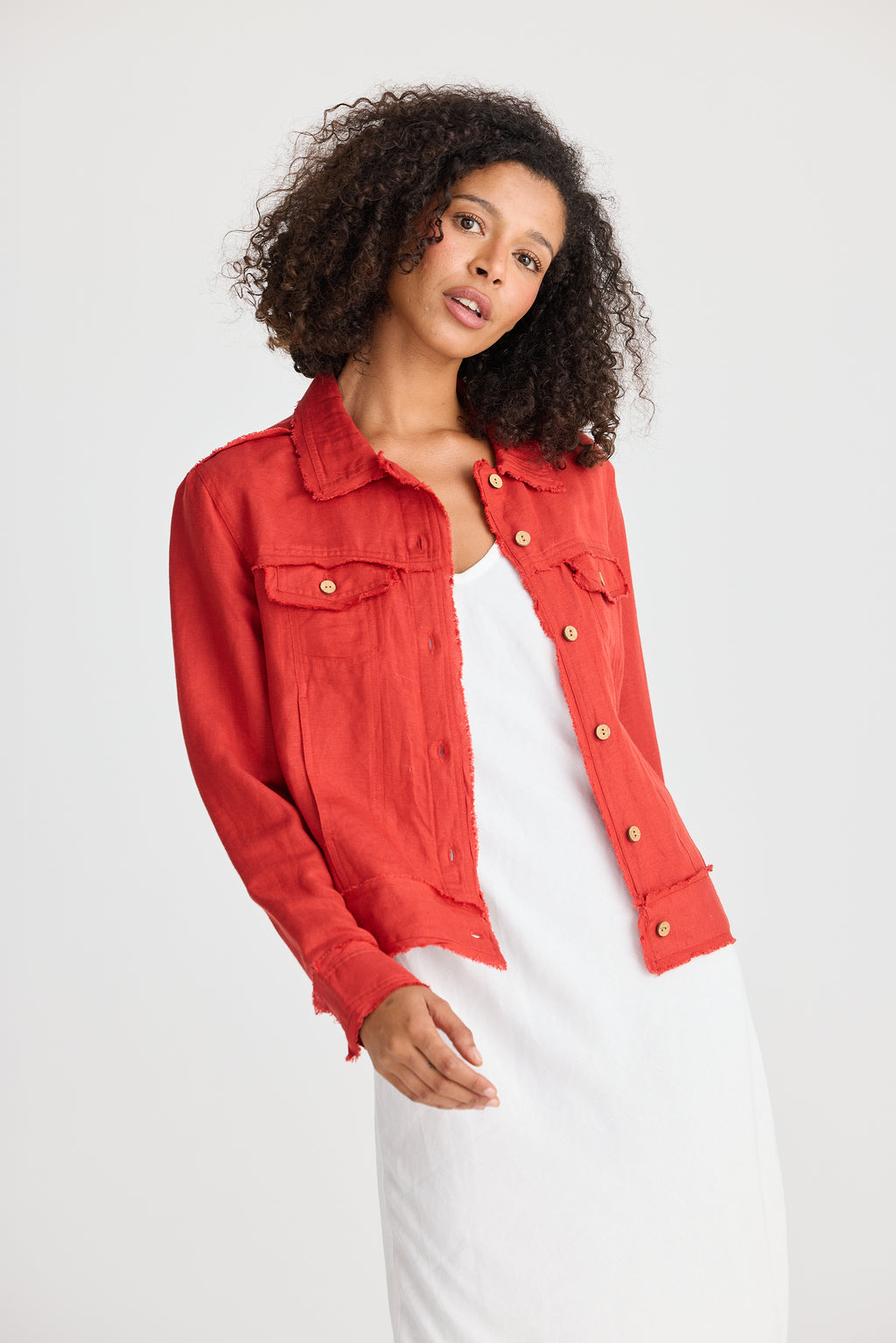 Monza Jacket Cherry