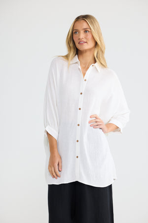 Felicia Shirt White