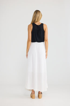 Sicily Skirt White