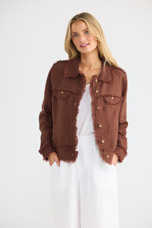 Monza Jacket Chocolate