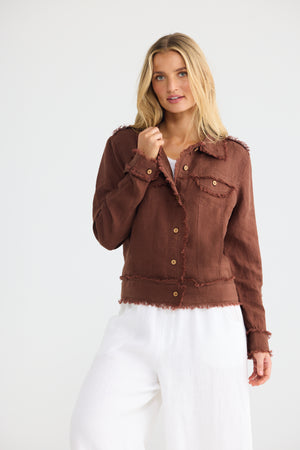 Monza Jacket Chocolate