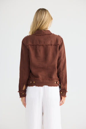 Monza Jacket Chocolate