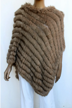 Poncho Natural Mocha