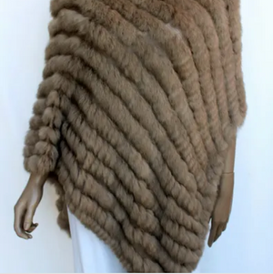 Poncho Natural Mocha