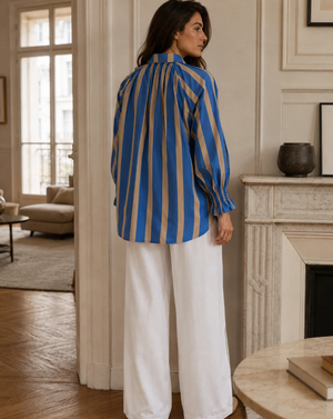 Stripe Shirt Blue