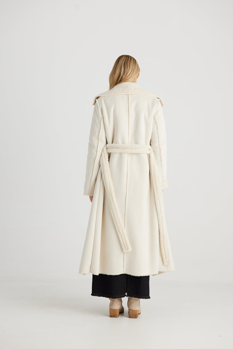 Sterling Coat Ecru