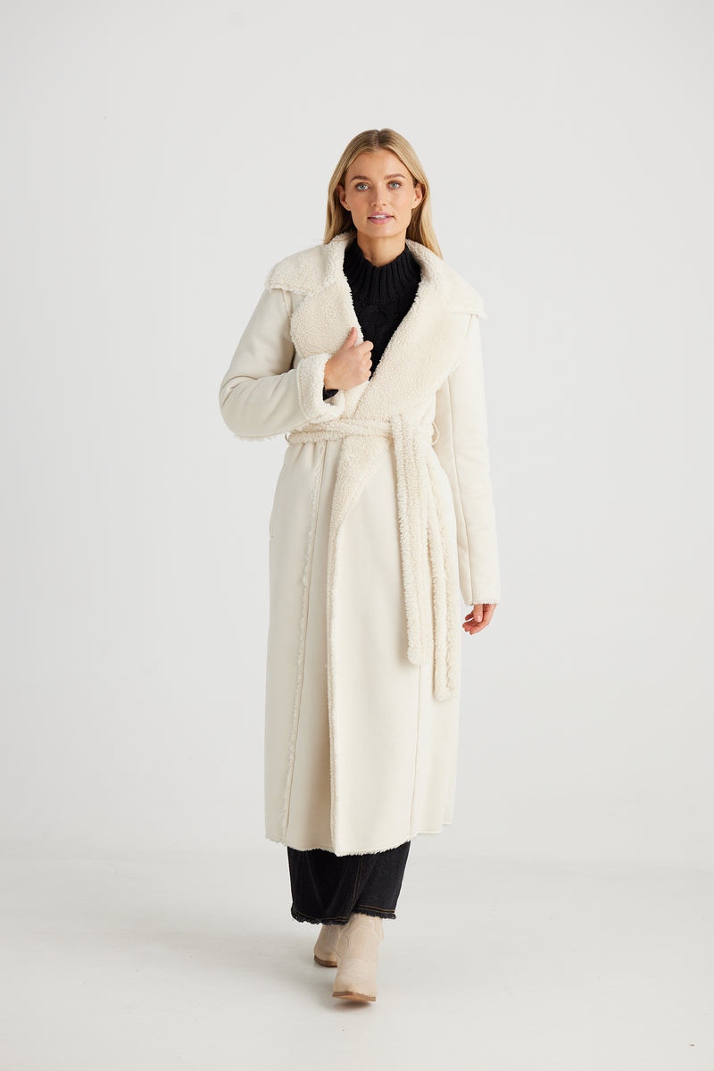 Sterling Coat Ecru