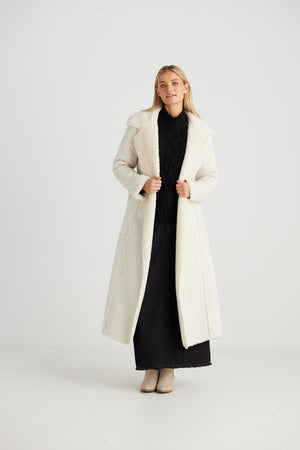 Sterling Coat Ecru