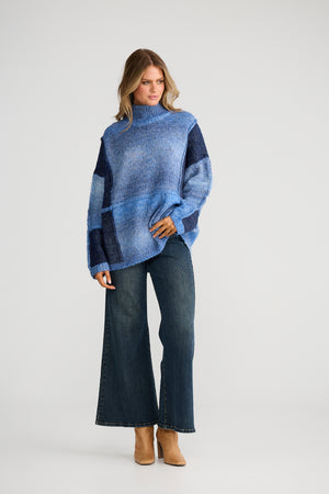 Eclipse Knit Blue Ember