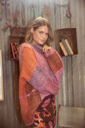 Eclipse Knit Pink/Orange